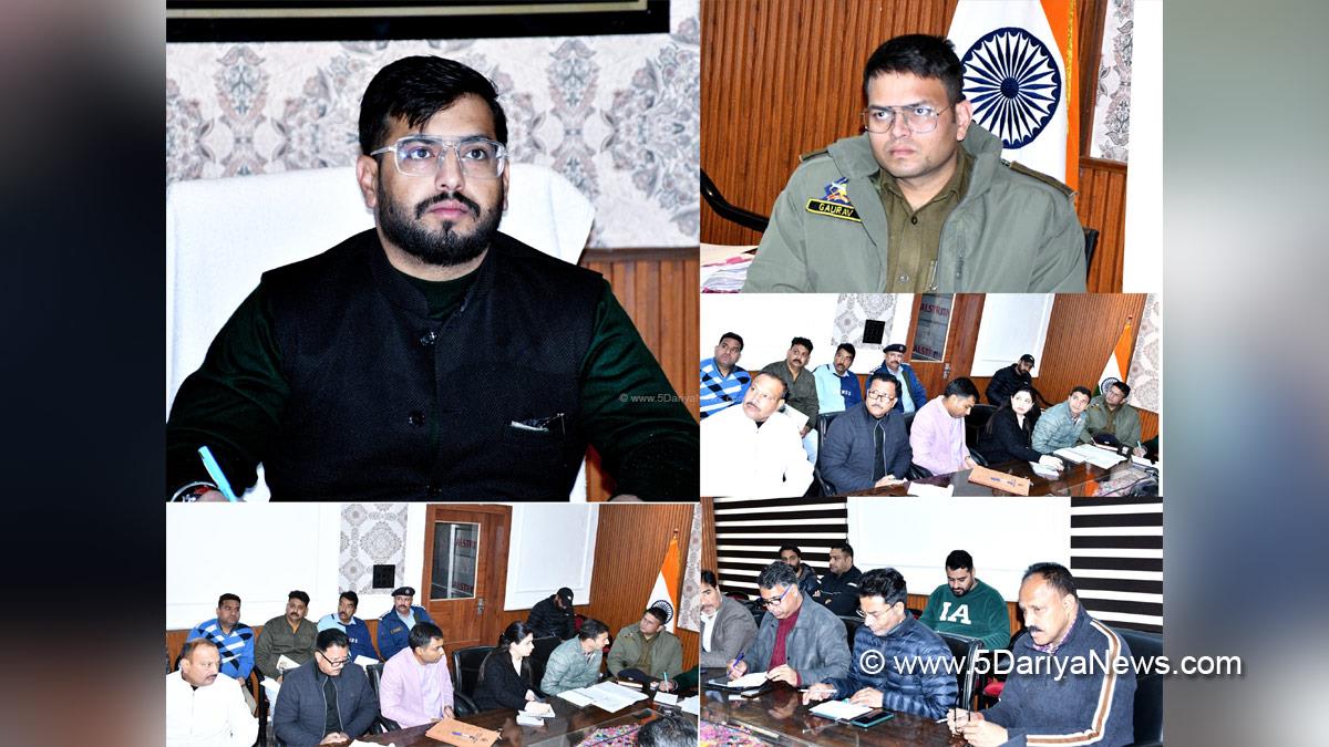 Abhishek Sharma, Rajouri, DC Rajouri, Deputy Commissioner Rajouri, Kashmir, Jammu And Kashmir, Jammu, District Administration Rajouri