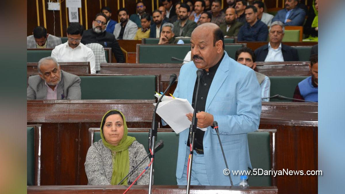 Surinder Kumar Choudhary, Jammu and Kashmir National Conference, National Conference, Kashmir, Jammu And Kashmir, Jammu, Jammu and Kashmir Vidhan Sabha, JK Vidhan Sabha