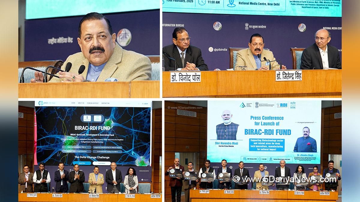 Dr Jitendra Singh, Bharatiya Janata Party, BJP, Union Minister of Earth Sciences