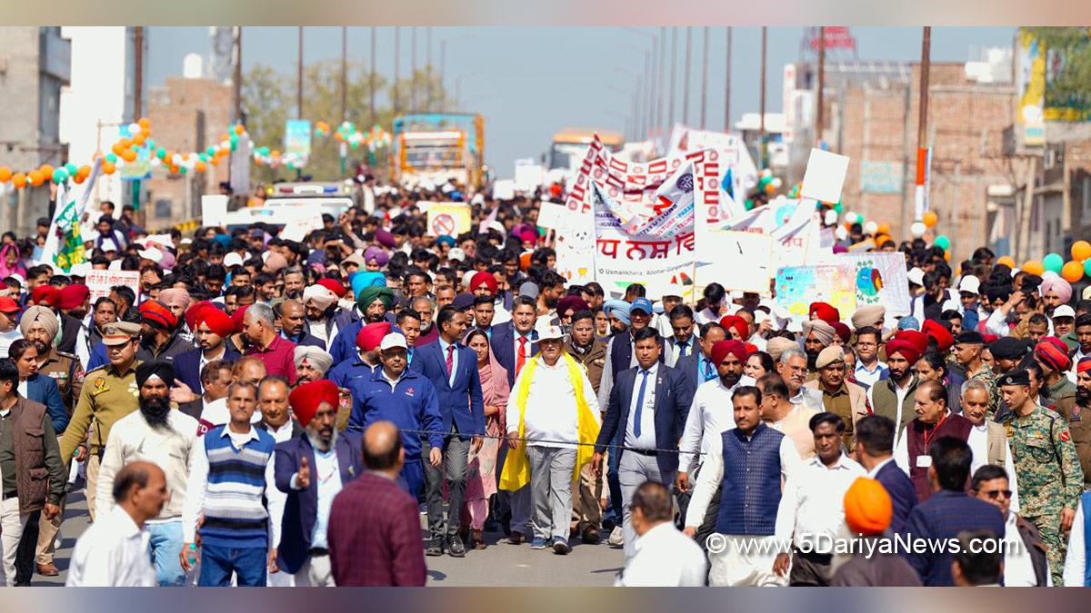 Gulab Chand Kataria, Governor of Punjab, Punjab Governor, Punjab Raj Bhavan, Anti Drug Mission, Drive Against Drugs, Comprehensive Action against Drug Abuse, CADA, Nasha Mukt Bharat Abhiyan, War Against Drugs, Yudh Nashian Virudh