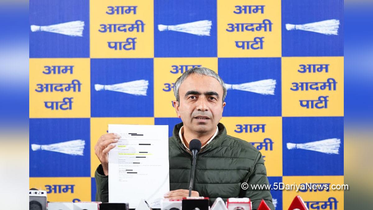 Anurag Dhanda, AAP, Aam Aadmi Party  