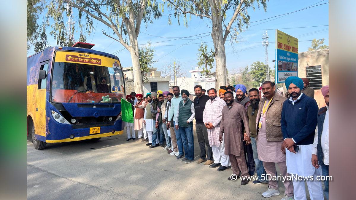 Ranbir Singh Bhullar, Ferozepur, AAP, Aam Aadmi Party, Aam Aadmi Party Punjab, AAP Punjab, Mukh Mantri Teerth Yatra, Mukh Mantri Tirth Yatra Scheme