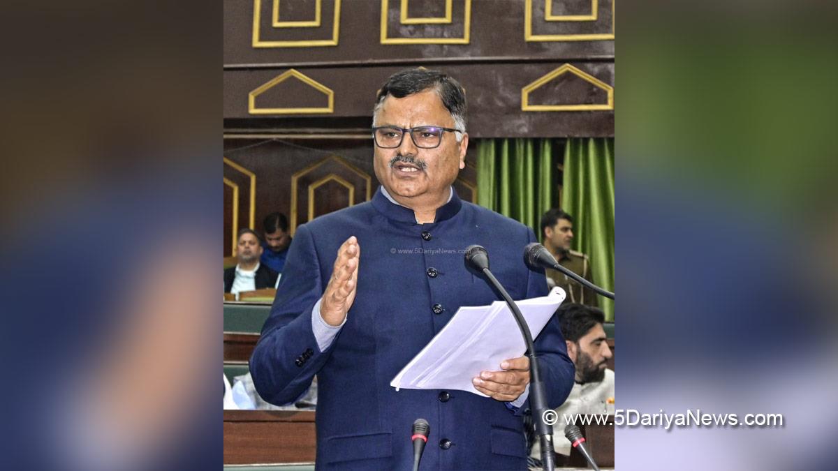 Javed Ahmed Rana, Javed Rana, Jammu and Kashmir National Conference, National Conference, Kashmir, Jammu And Kashmir, Jammu, Jammu and Kashmir Vidhan Sabha, JK Vidhan Sabha, Budget Session 2026