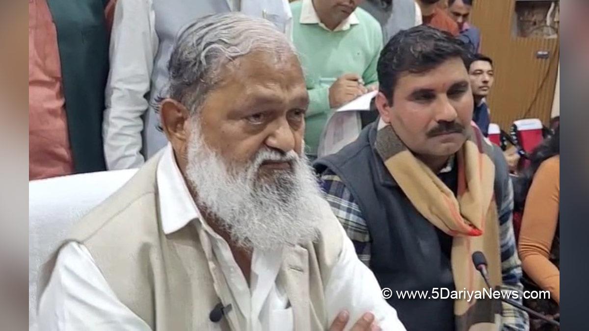 Anil Vij, Haryana, Ambala, Bharatiya Janata Party, BJP, BJP Haryana