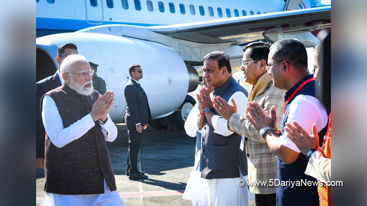 Narendra Modi, Modi, BJP, Bharatiya Janata Party, Prime Minister of India, Prime Minister, Narendra Damodardas Modi, Himanta Biswa Sarma, Sarbananda Sonowal