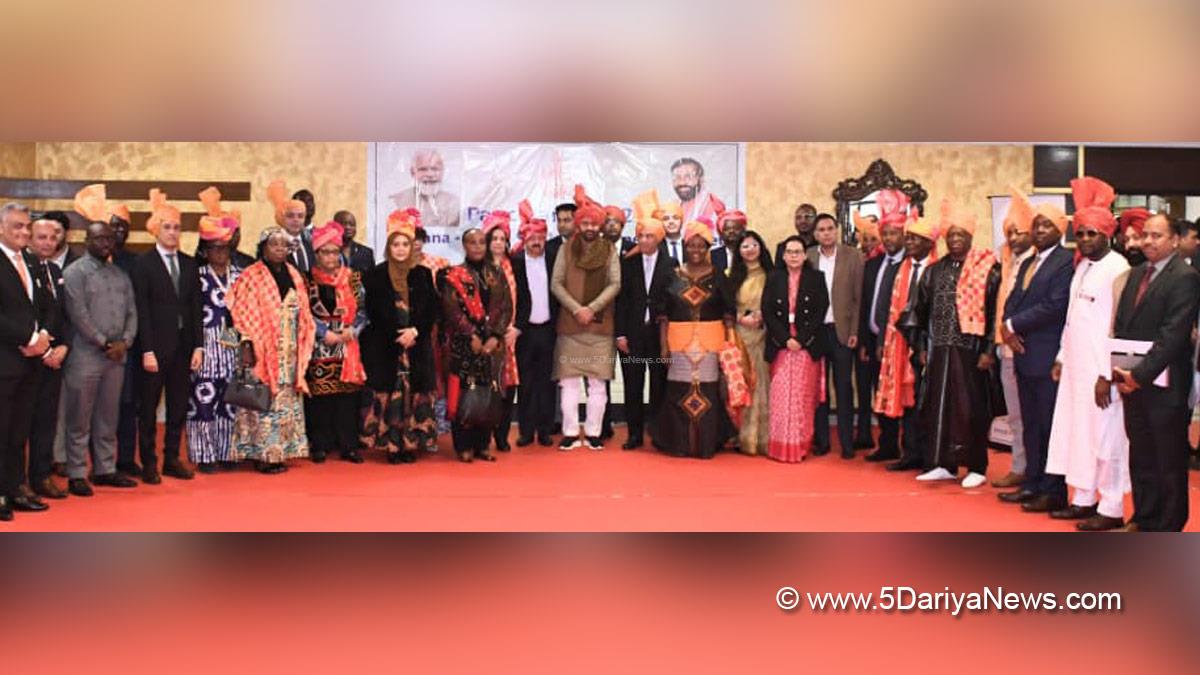 Nayab Singh Saini, Haryana, Bharatiya Janata Party, BJP, Haryana Chief Minister, Chief Minister of Haryana, BJP Haryana, Rao Narbir Singh, 39th Surajkund International Crafts Mela 2025, Surajkund International Crafts Mela, Surajkund Mela, Surajkund, Faridabad, Haryana