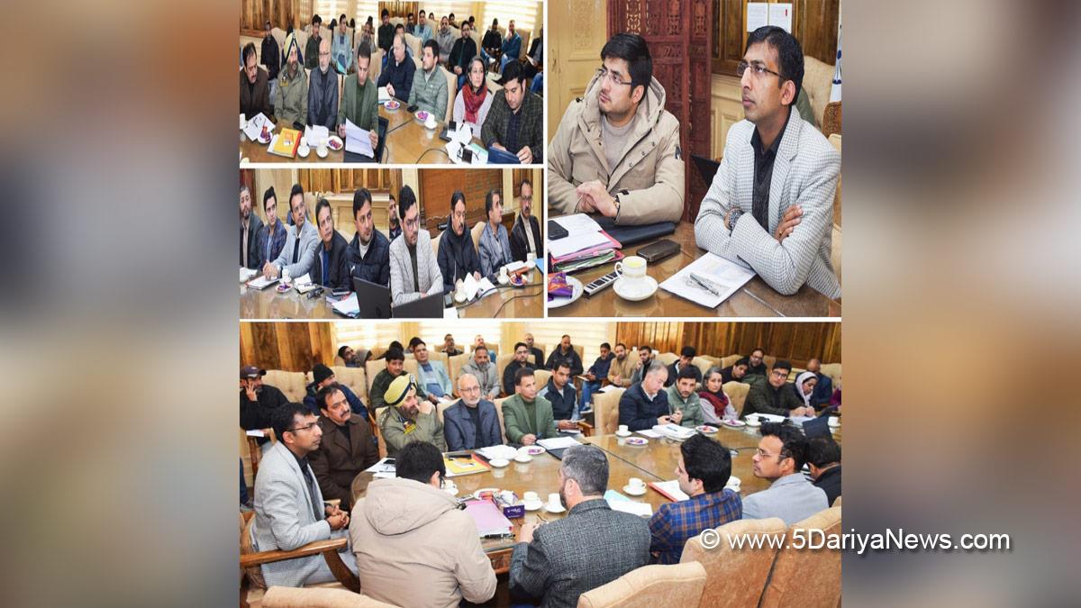Anshul Garg, Divisional Commissioner Kashmir, Srinagar, Jammu, Kashmir, Jammu And Kashmir, District Administration Srinagar, Faz Lul Haseeb, Shri Amarnath Ji Yatra, Shri Amarnath Ji Yatra 2026, Amarnath Ji Yatra, Amarnath Ji Yatra 2026, Shri Amarnath Ji Pilgrimage, Shri Amarnath Ji Shrine Board, SASB, SANJY 2026