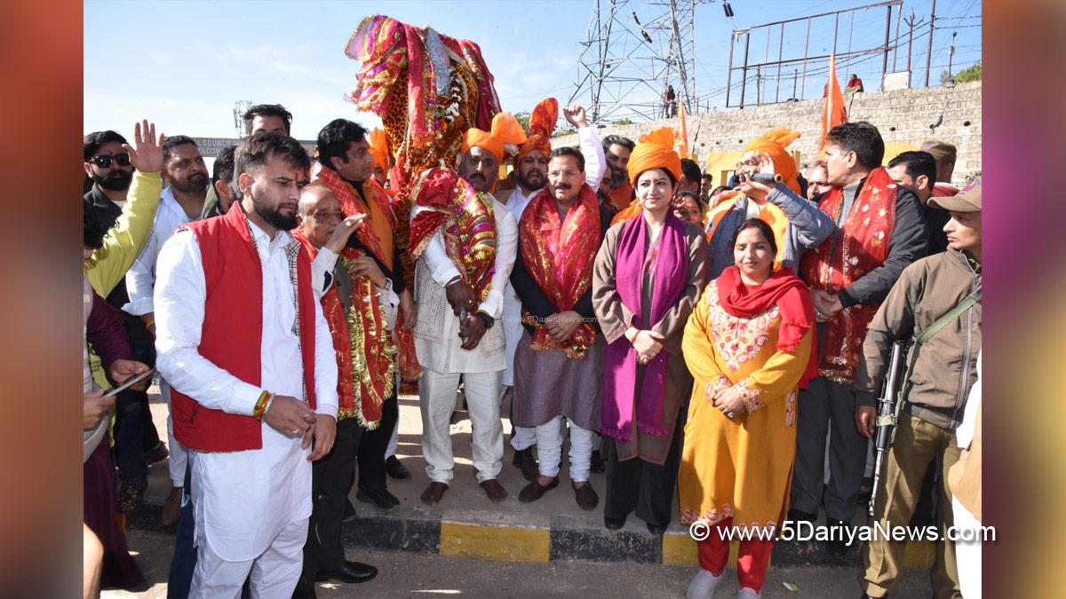 Saloni Rai, Udhampur, DC Udhampur, Deputy Commissioner Udhampur, Kashmir, Jammu And Kashmir, Jammu, District Administration Udhampur, Balwant Singh Mankotia, MLA Chenani