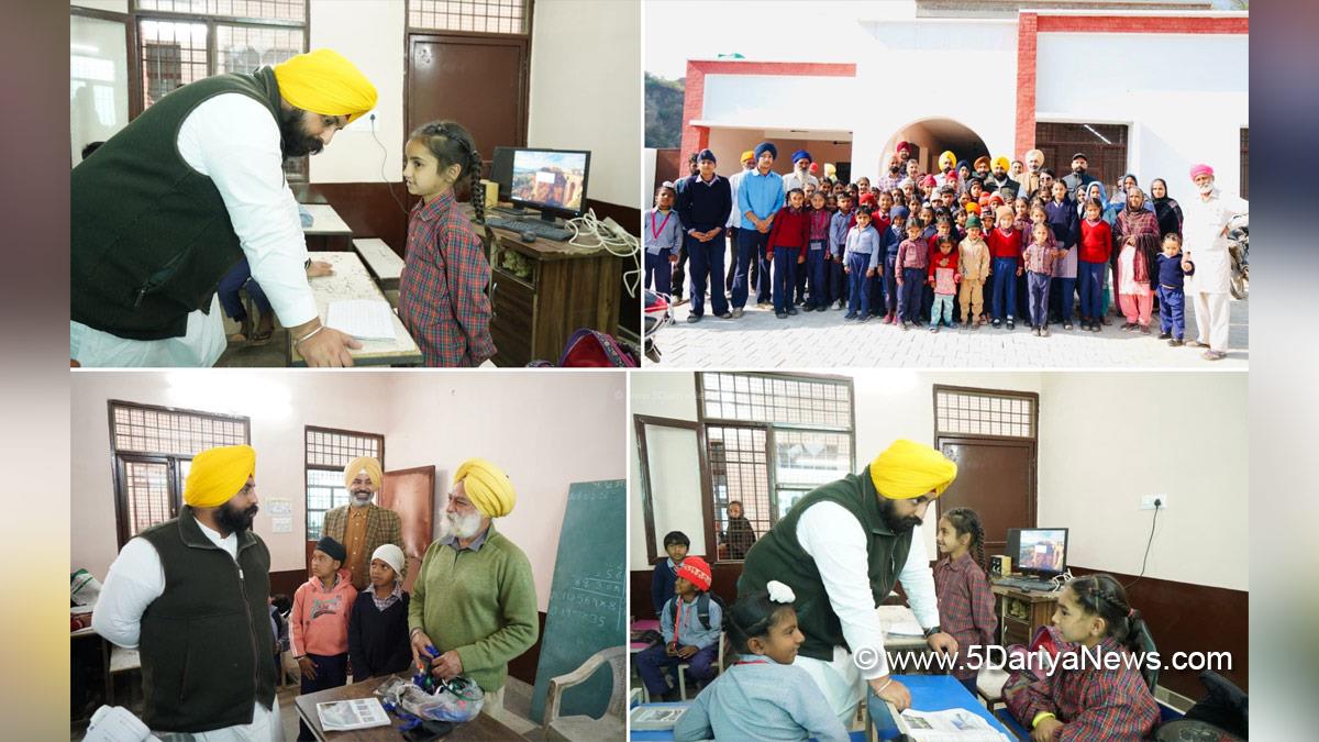 Harjot Singh Bains, AAP, Aam Aadmi Party, Aam Aadmi Party Punjab, AAP Punjab, Government of Punjab, Punjab Government, Punjab Sikhya Kranti