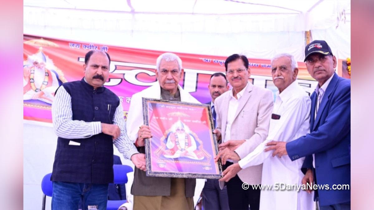 Manoj Sinha, Lieutenant Governor JK, Raj Bhavan, Jammu, Srinagar, Kashmir, Jammu And Kashmir