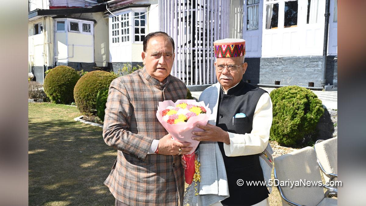 Kuldeep Singh Pathania, Speaker of Himachal Pradesh, Himachal Pradesh, Himachal, Congress, Indian National Congress, Himachal Congress, Shimla, Shiv Pratap Shukla