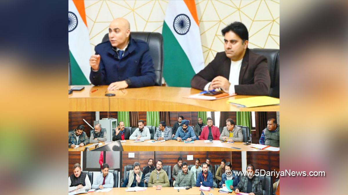 Pankaj Kumar Sharma, Kishtwar, DC Kishtwar, Deputy Commissioner Kishtwar, Kashmir, Jammu And Kashmir, Jammu, District Administration Kishtwar