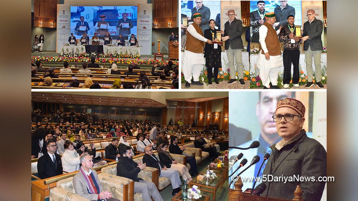 Omar Abdullah, Chief Minister of JK, Jammu and Kashmir National Conference, National Conference, Srinagar, Kashmir, Jammu And Kashmir, Jammu, Arjun Ram Meghwal, Sher i Kashmir International Convention Centre, SKICC