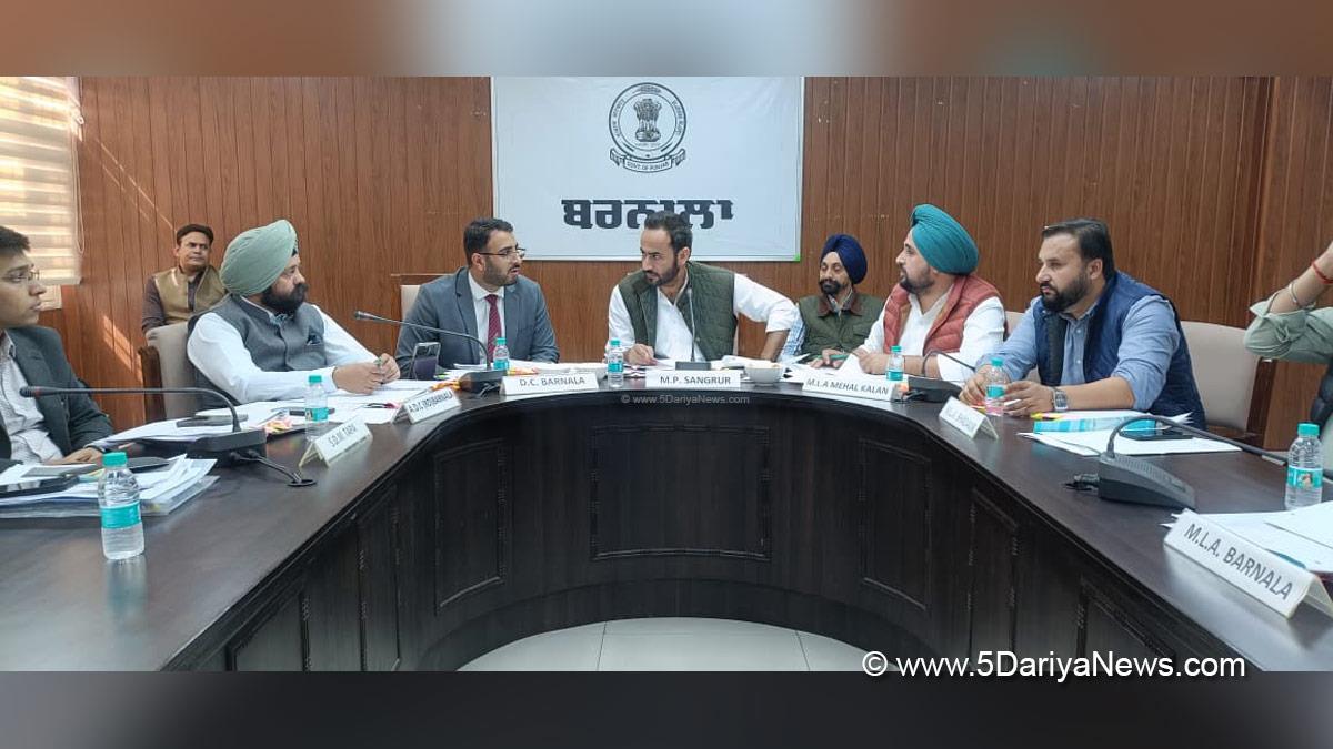 Gurmeet Singh Meet Hayer, Meet Hayer, AAP, Aam Aadmi Party, Aam Aadmi Party Punjab, AAP Punjab, Harinder Singh Dhaliwal, Harpreet Singh, DC Barnala, Deputy Commissioner Barnala, Barnala