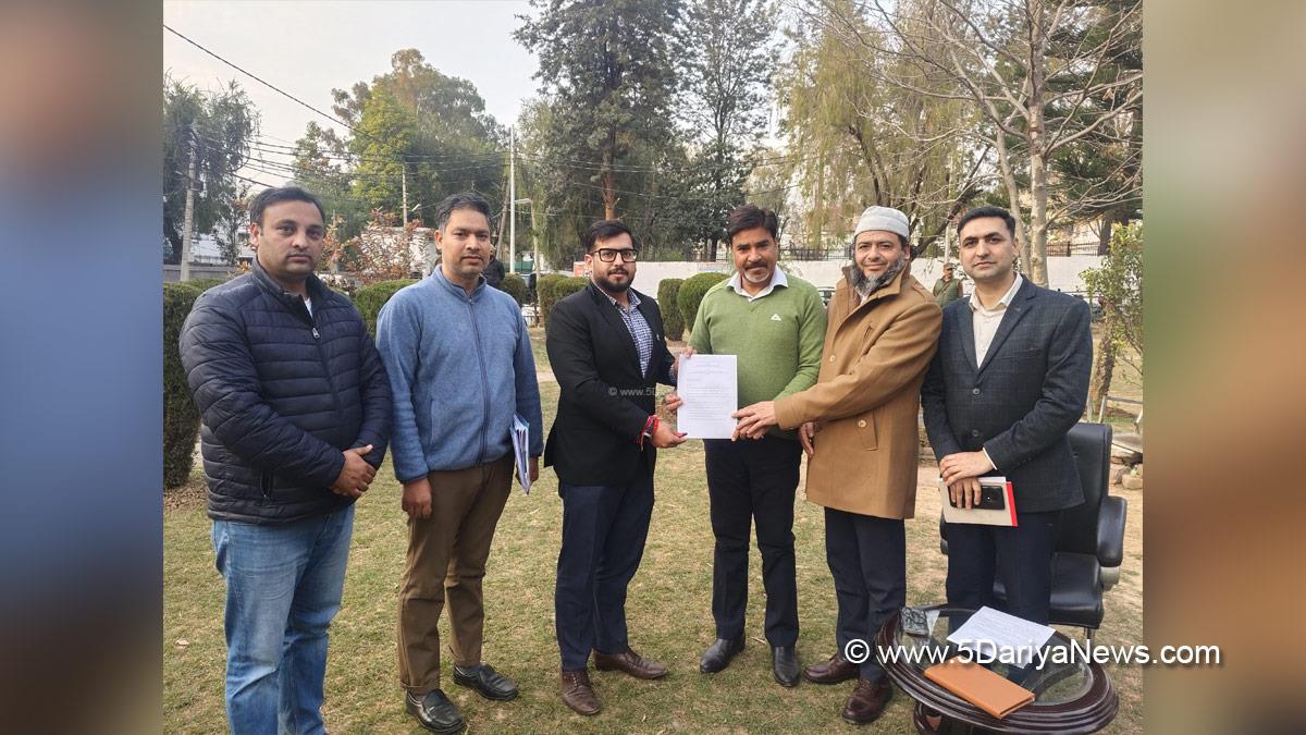 Abhishek Sharma, Rajouri, DC Rajouri, Deputy Commissioner Rajouri, Kashmir, Jammu And Kashmir, Jammu, District Administration Rajouri, Baba Ghulam Shah Badshah University Rajouri, BGSBU Rajouri