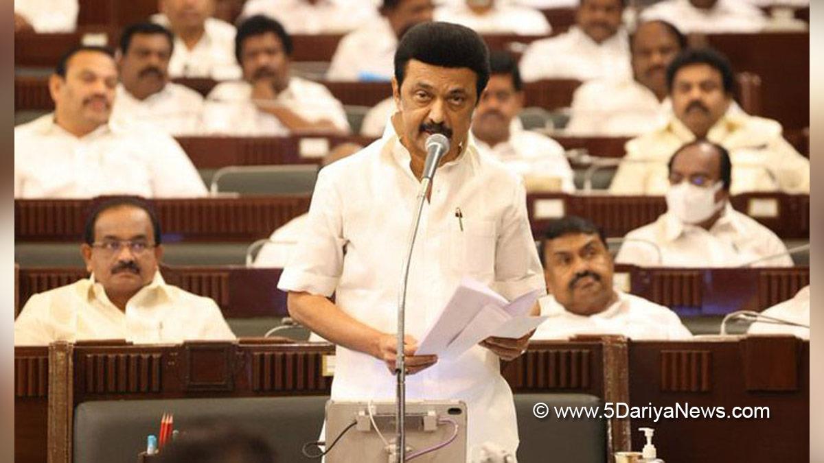 MK Stalin, Muthuvel Karunanidhi Stalin, Tamil Nadu Chief Minister, Chief Minister of Tamil Nadu, Chennai, Tamil Nadu