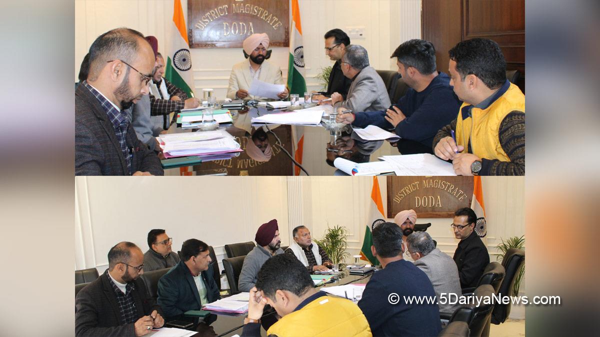 Harvinder Singh, Doda, Deputy Commissioner Doda, Kashmir, Jammu And Kashmir, Jammu, District Administration Doda