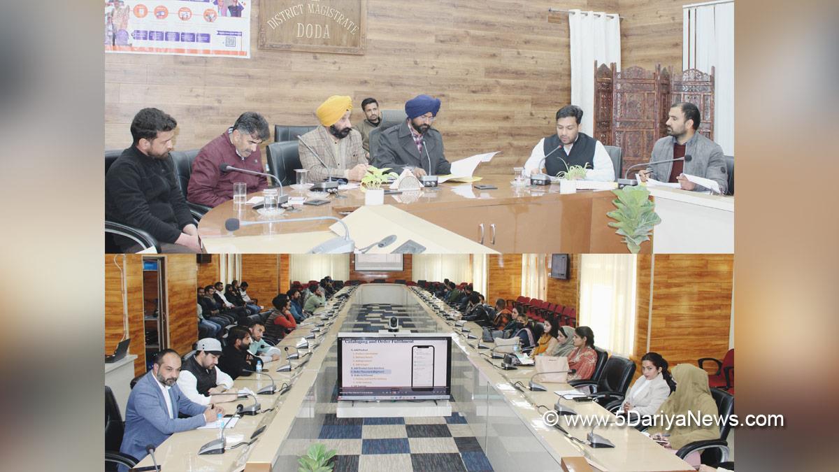 Harvinder Singh, Doda, Deputy Commissioner Doda, Kashmir, Jammu And Kashmir, Jammu, District Administration Doda