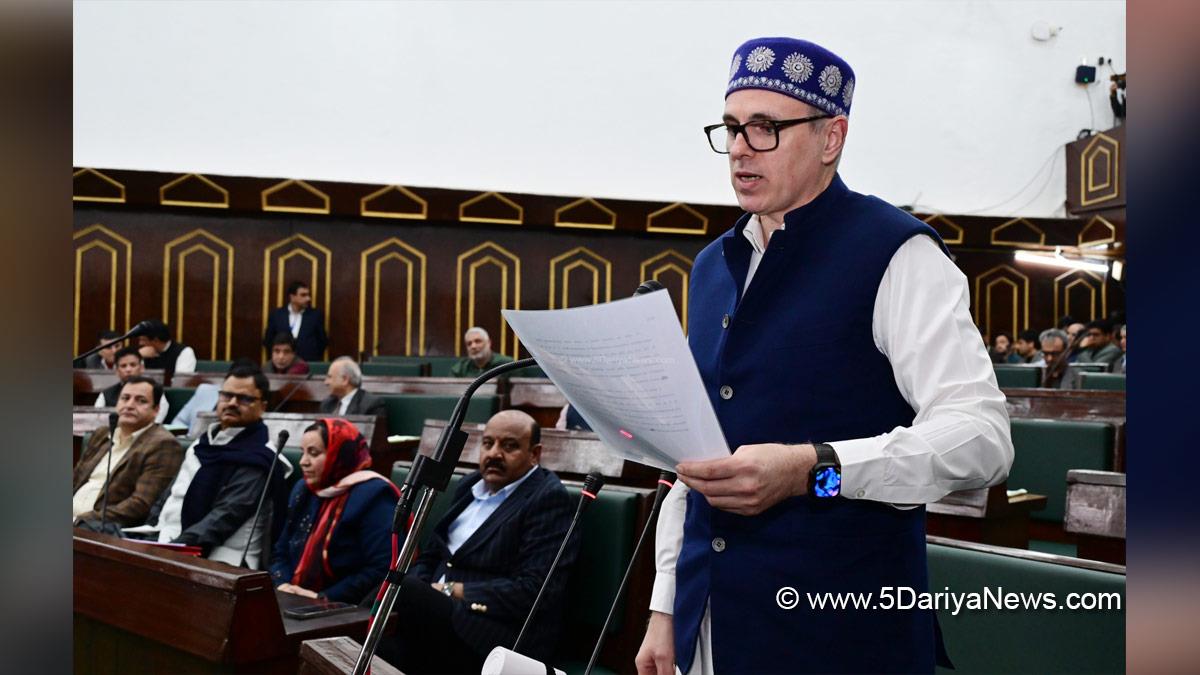 Omar Abdullah, Chief Minister of JK, Jammu and Kashmir National Conference, National Conference, Srinagar, Kashmir, Jammu And Kashmir, Jammu, Jammu and Kashmir Vidhan Sabha, JK Vidhan Sabha, Budget Session 2026