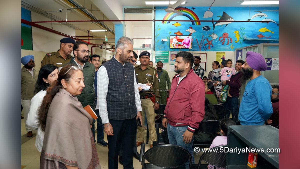 Mandip Singh Brar, Health Secretary, Chandigarh Administration, Chandigarh