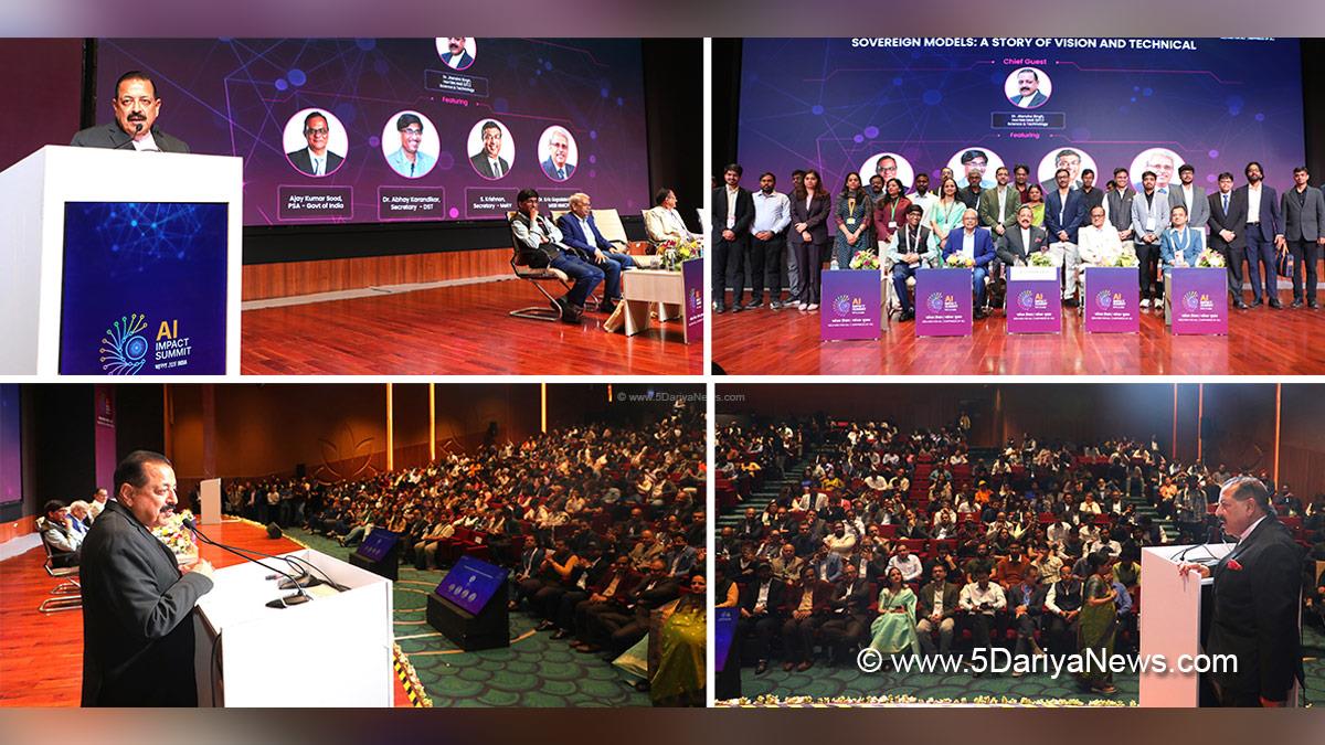 Dr Jitendra Singh, Bharatiya Janata Party, BJP, Union Minister of Earth Sciences