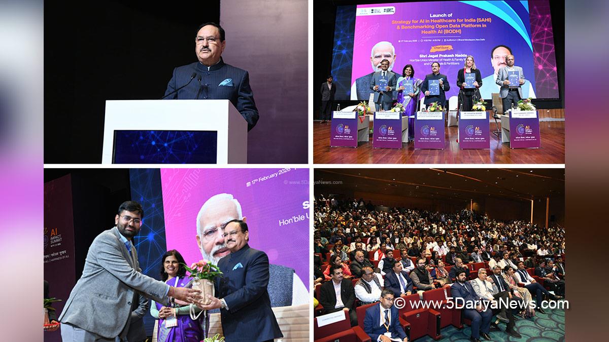 Jagat Prakash Nadda, JP Nadda, BJP, Bharatiya Janata Party, India AI Impact Summit 2026