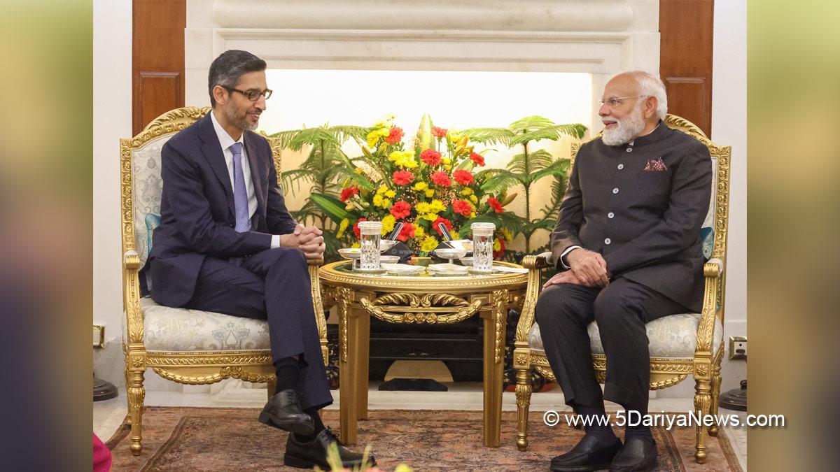 Narendra Modi, Modi, BJP, Bharatiya Janata Party, Prime Minister of India, Prime Minister, Narendra Damodardas Modi, Sundar Pichai