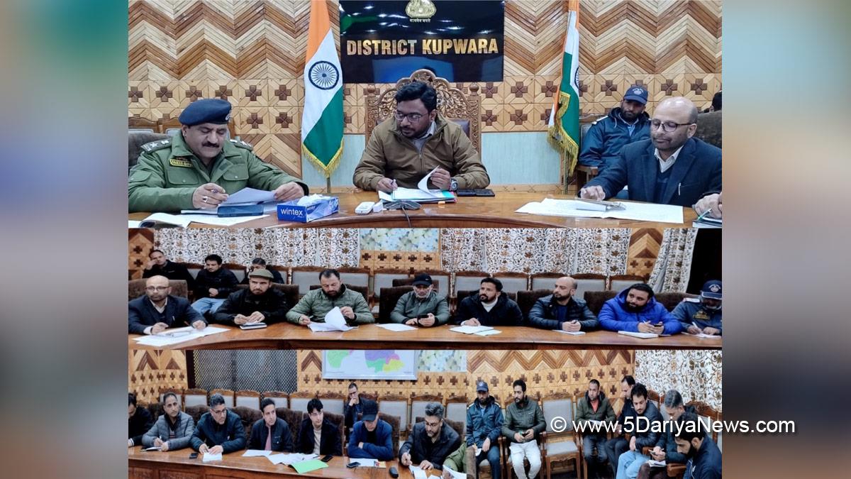 Shrikant Suse, Shrikant Balasaheb Suse, Kupwara, Deputy Commissioner Kupwara, Kashmir, Jammu And Kashmir, Jammu, District Administration Kupwara, District Road Safety Committee, DRSC