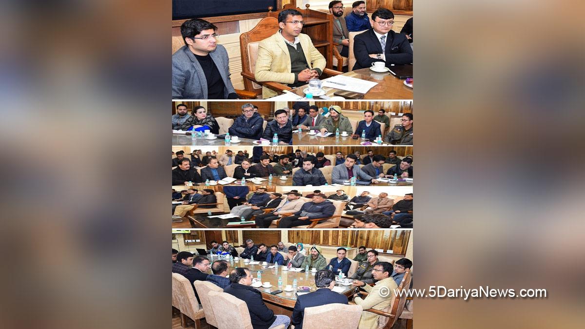 Anshul Garg, Divisional Commissioner Kashmir, Srinagar, Jammu, Kashmir, Jammu And Kashmir, District Administration Srinagar, Faz Lul Haseeb, Minga Sherpa, 6th Khelo India Winter Games