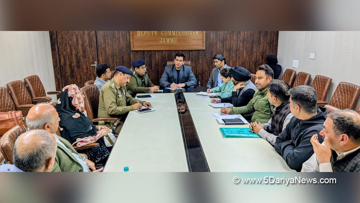 Rakesh Minhas, Dr Rakesh Minhas, DC Jammu, Jammu, Deputy Commissioner Jammu, Kashmir, Jammu And Kashmir, District Administration Jammu