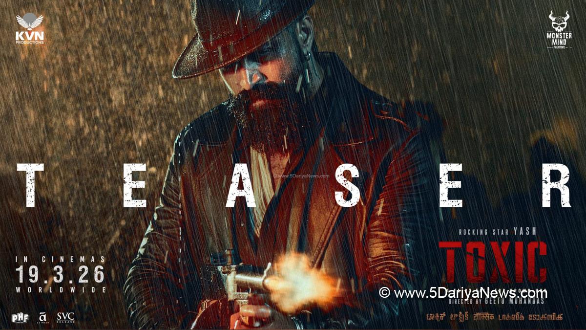 Yash, Sandalwood, Entertainment, Actor, Actress, Cinema, Movie, Toxic, Toxic Teaser