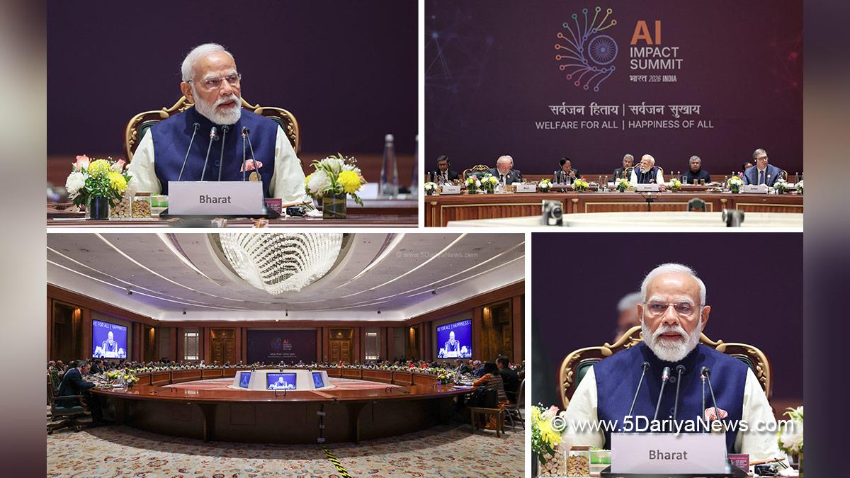 Narendra Modi, Modi, BJP, Bharatiya Janata Party, Prime Minister of India, Prime Minister, Narendra Damodardas Modi, India AI Impact Summit 2026