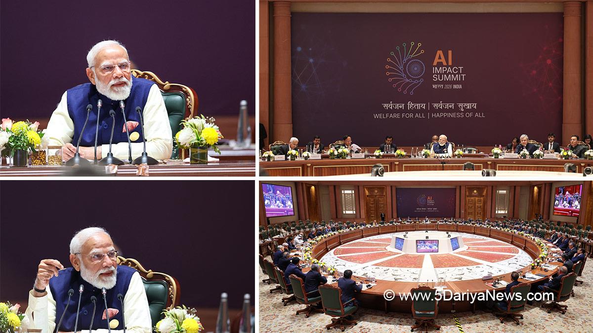 Narendra Modi, Modi, BJP, Bharatiya Janata Party, Prime Minister of India, Prime Minister, Narendra Damodardas Modi, India AI Impact Summit 2026