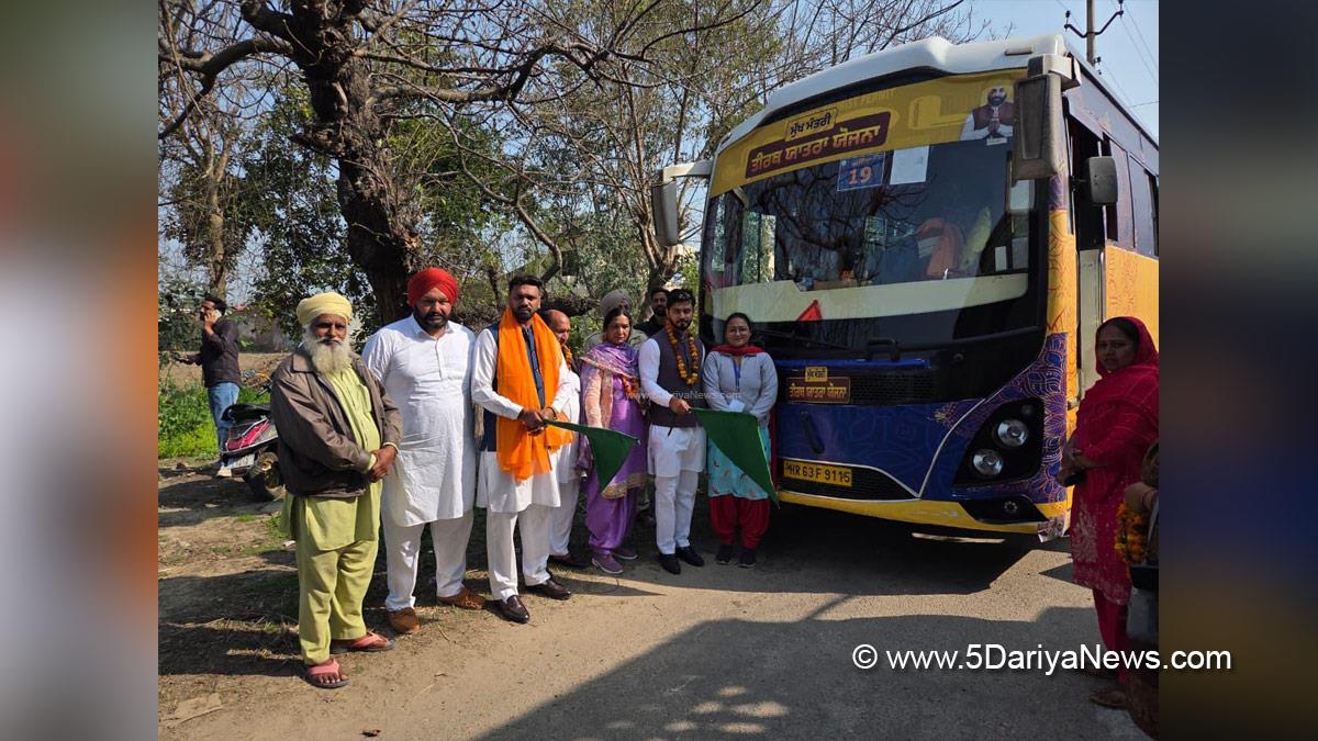 Ishank Kumar, Chabbewal, Aam Aadmi Party, Aam Aadmi Party Punjab, AAP Punjab, Mukh Mantri Teerth Yatra, Mukh Mantri Tirth Yatra Scheme