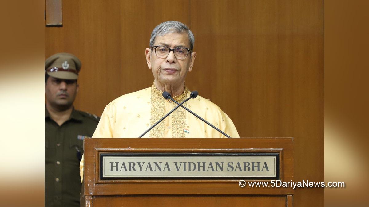 Prof Ashim Kumar Ghosh, Haryana, Haryana Governor, Haryana Vidhan Sabha
