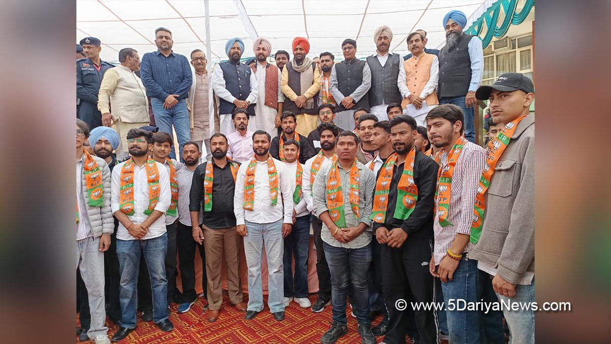 Vineet Joshi, Bharatiya Janata Party, BJP, BJP Punjab, Dr Subhash Sharma, Kewal Singh Dhillon, Sanjiv Vashisht, Nayab Singh Saini