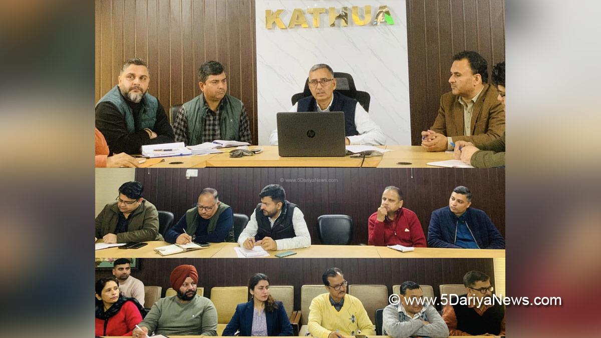 Rajesh Sharma, Rajesh Kumar Sharma, Kathua, DC Kathua, Deputy Commissioner Kathua, Kashmir, Jammu And Kashmir, Jammu, District Administration Kathua