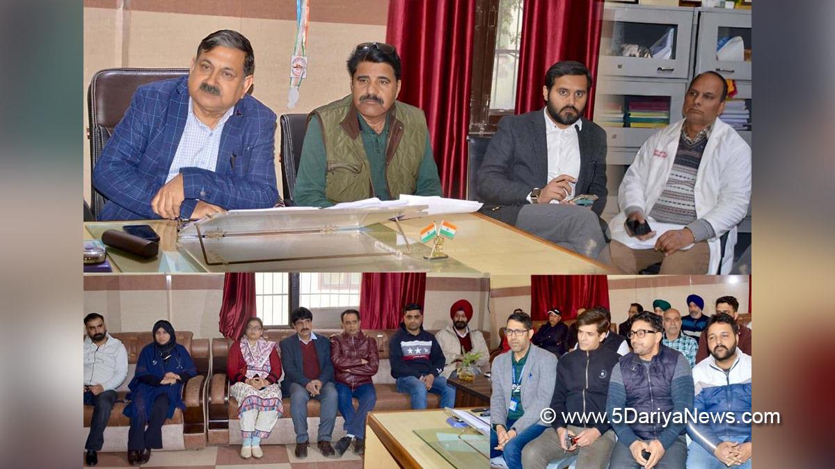 Ashok Kumar Sharma, Poonch, Deputy Commissioner Poonch, Kashmir, Jammu And Kashmir, Jammu, District Administration Poonch, District Hospital Poonch