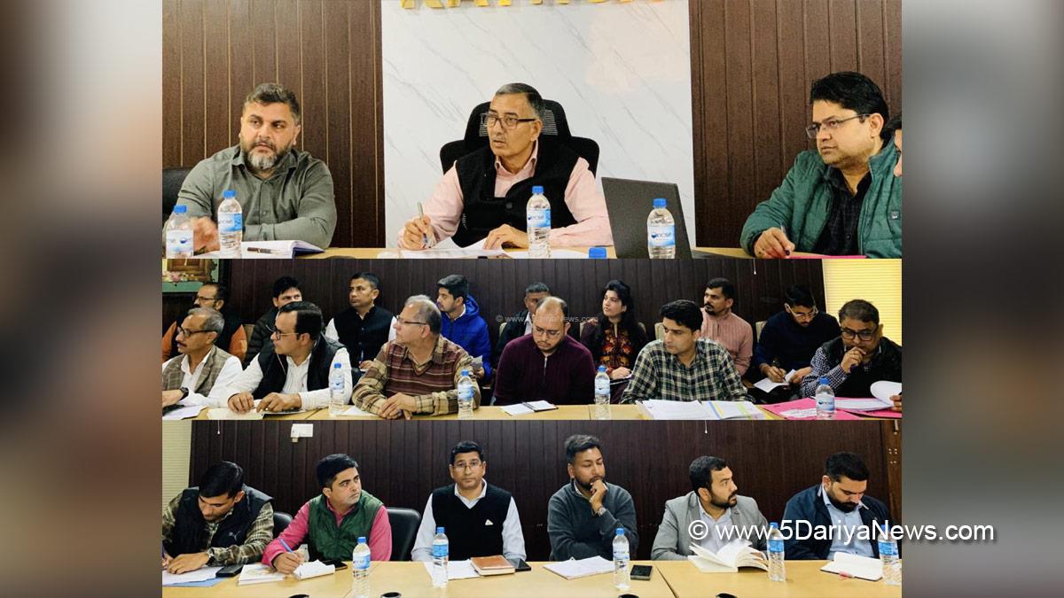 Rajesh Sharma, Rajesh Kumar Sharma, Kathua, DC Kathua, Deputy Commissioner Kathua, Kashmir, Jammu And Kashmir, Jammu, District Administration Kathua, Rural Development Department, RDD