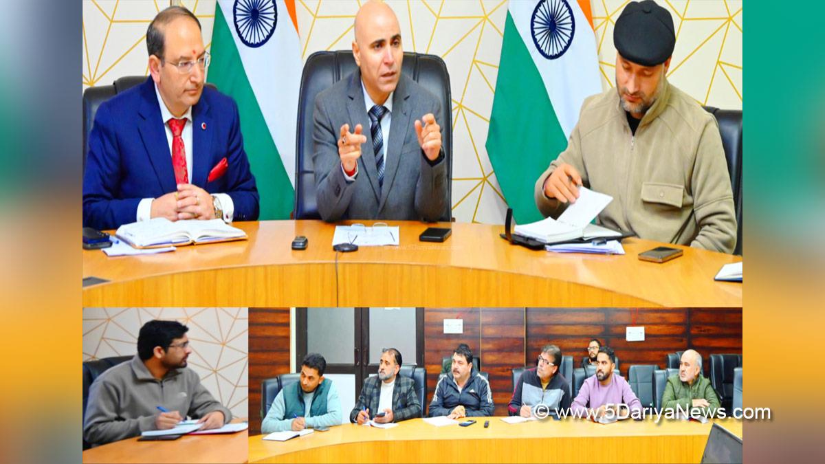 Pankaj Kumar Sharma, Kishtwar, DC Kishtwar, Deputy Commissioner Kishtwar, Kashmir, Jammu And Kashmir, Jammu, District Administration Kishtwar