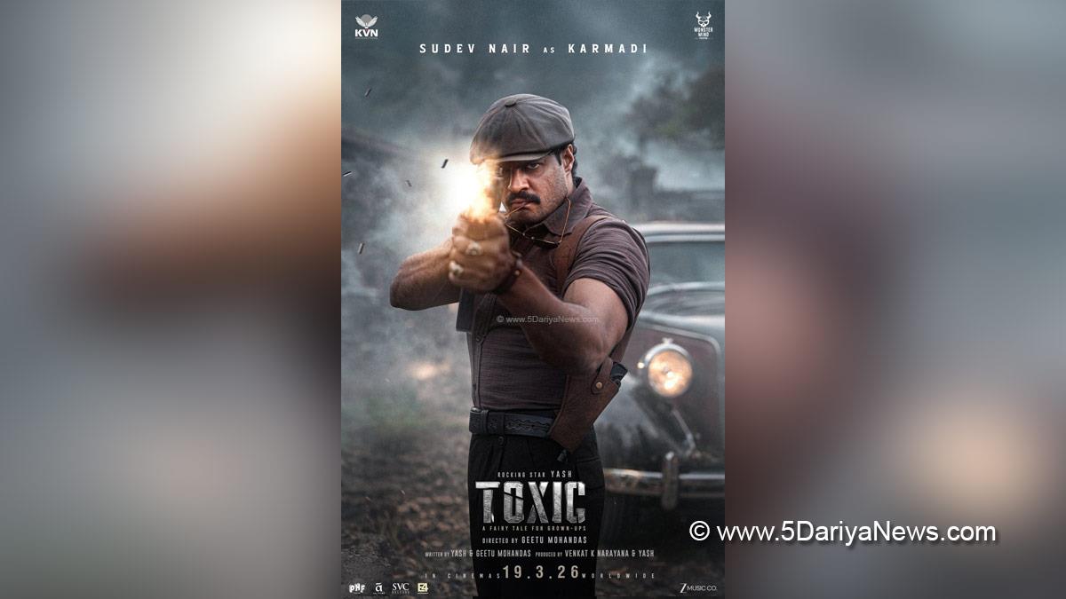 Yash, Sandalwood, Entertainment, Actor, Actress, Cinema, Movie, Sudev Nair, Toxic