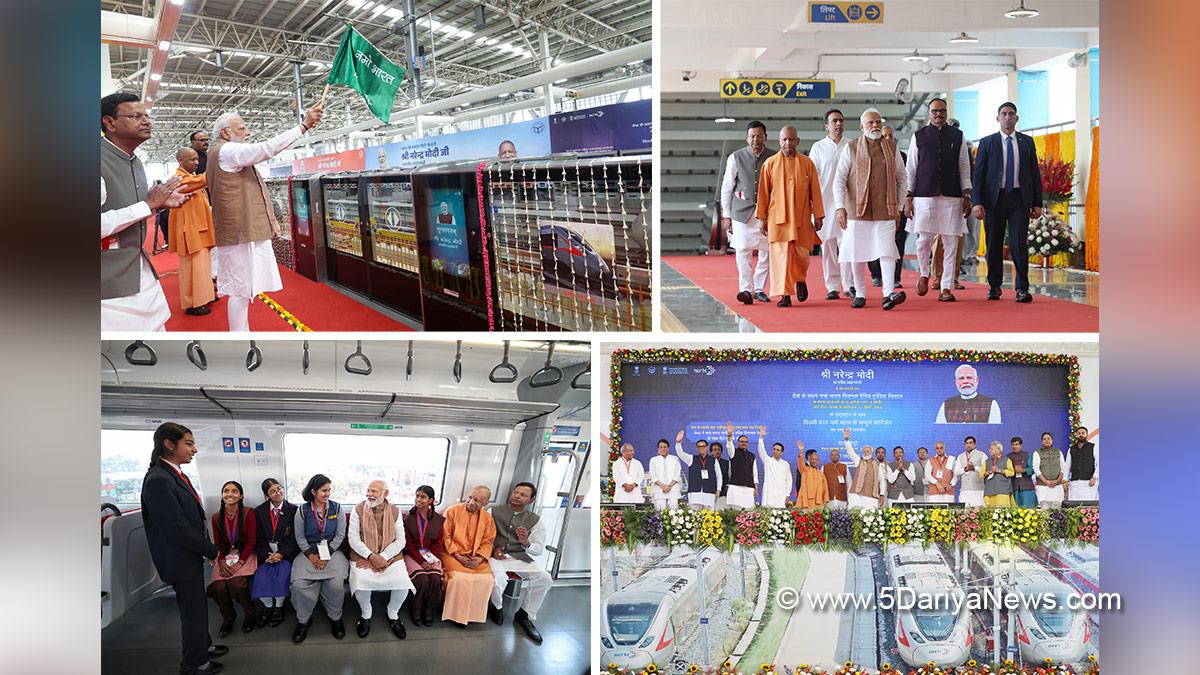 Narendra Modi, Modi, BJP, Bharatiya Janata Party, Prime Minister of India, Prime Minister, Narendra Damodardas Modi, Yogi Adityanath, Pankaj Chaudhary, Jayant Chaudhary, Namo Bharat Rapid Rail, Viksit Uttar Pradesh, Viksit Bharat