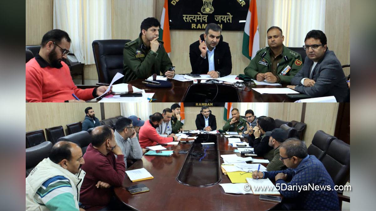 Mohammad Alyas Khan, Ramban, Deputy Commissioner Ramban, Kashmir, Jammu And Kashmir, Jammu, District Administration Ramban, Shri Amarnath Ji Yatra, Shri Amarnath Ji Yatra 2026, Amarnath Ji Yatra, Amarnath Ji Yatra 2026, Shri Amarnath Ji Pilgrimage, Shri Amarnath Ji Shrine Board, SASB, SANJY 2026