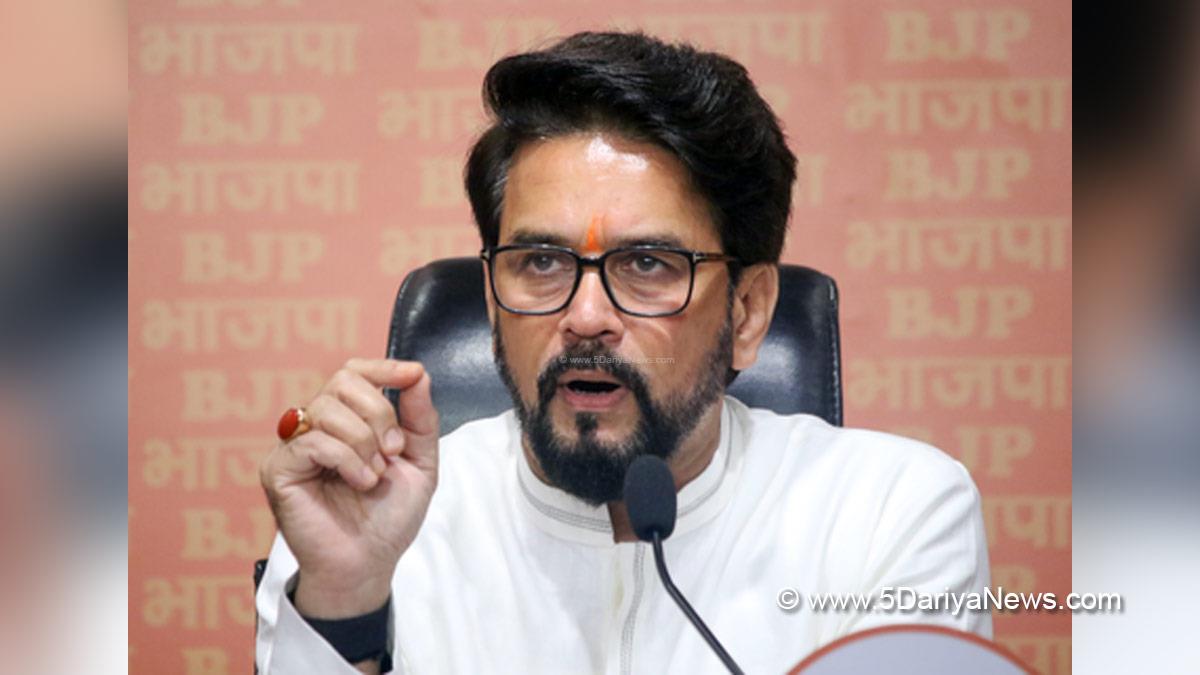 Anurag Thakur, Anurag Singh Thakur, BJP, Bharatiya Janata Party