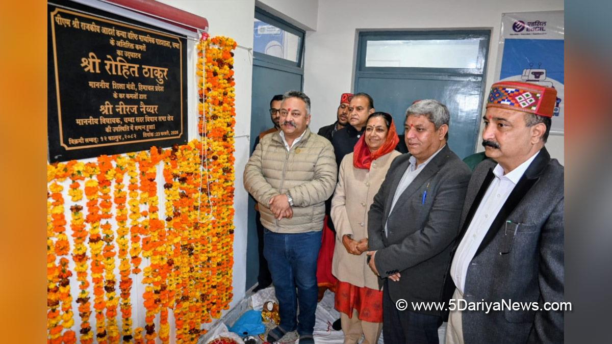 Rohit Thakur, Himachal Pradesh, Himachal, Congress, Indian National Congress, Himachal Congress, Shimla