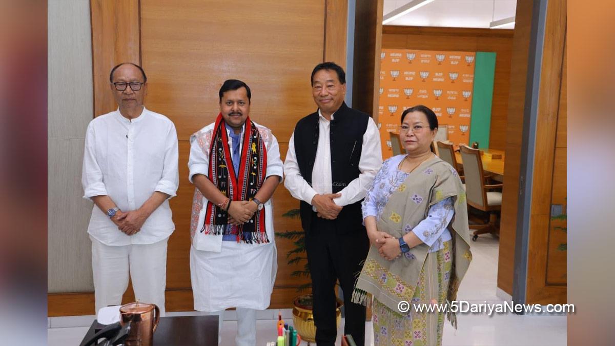 Yumnam Khemchand Singh, BJP, Bharatiya Janata Party, Chief Minister of Manipur, Nitin Nabin