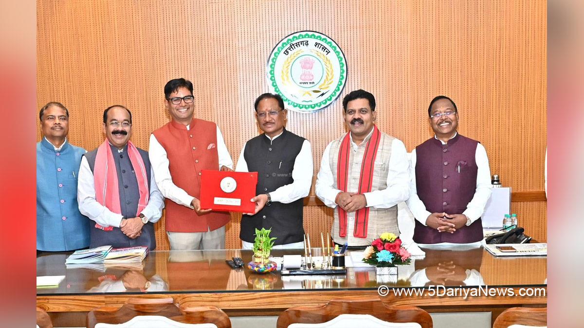 Vishnu Deo Sai, BJP, Bharatiya Janata Party, Chhattisgarh, Chief Minister of Chhattisgarh, Chhattisgarh Budget