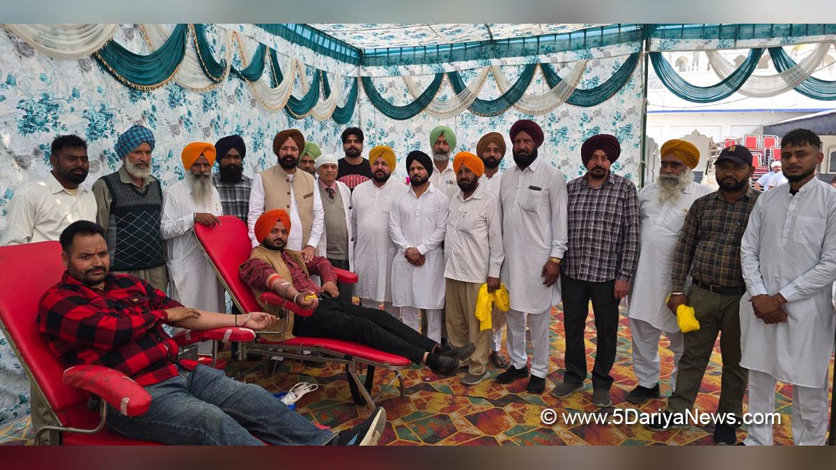 Lakhbir Singh Rai, Fatehgarh Sahib, AAP, Aam Aadmi Party, Aam Aadmi Party Punjab, AAP Punjab, Blood Doantion Camp
