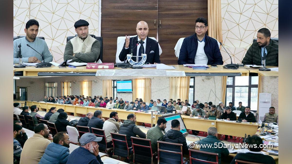 Pankaj Kumar Sharma, Kishtwar, DC Kishtwar, Deputy Commissioner Kishtwar, Kashmir, Jammu And Kashmir, Jammu, District Administration Kishtwar