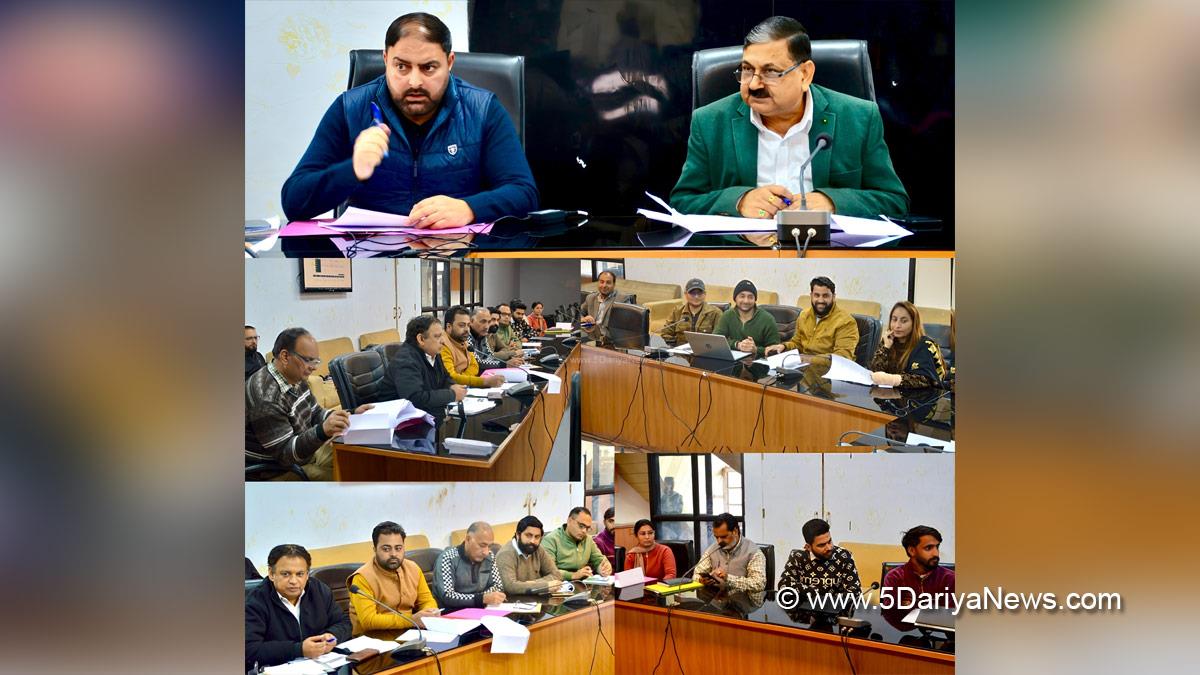 Ashok Kumar Sharma, Poonch, Deputy Commissioner Poonch, Kashmir, Jammu And Kashmir, Jammu, District Administration Poonch, District Level Implementation Committee, DLIC, Mission YUVA